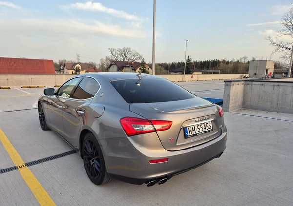 Maserati Ghibli cena 124500 przebieg: 99000, rok produkcji 2016 z Sulejówek małe 106